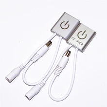 Всего тела Сенсорный экран Управление светодиодный диммер 12 V/24 V 3A 36 W/72 W светодиоидная лампа с регулируемой яркостью Яркость регулировки Светодиодные ленты Управление; выключатель с памятью