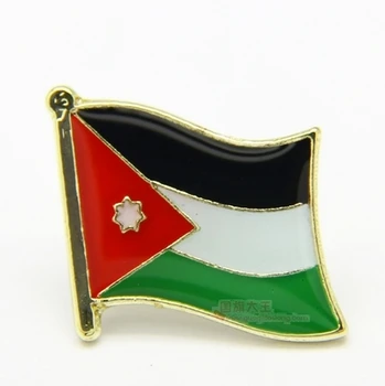 

National Flag Metal Lapel Pin Flag Pin Jordan