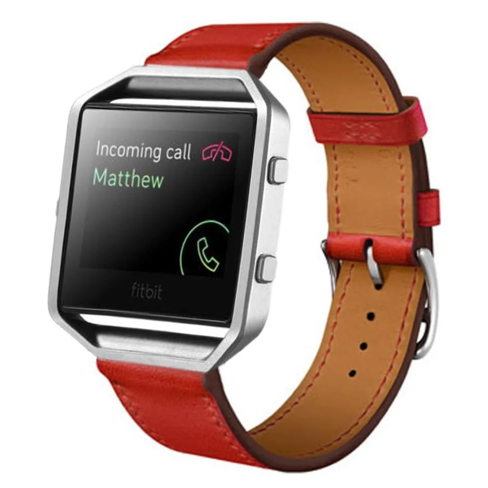 Ремешок кожаный для смарт часов Fitbit Blaze 23 мм|Ремешки часов| |