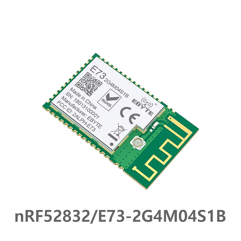 

E73-2G4M04S1B Bluetooth 5.0 nRF52832 2.4Ghz IPEX PCB Antenna IoT uhf Wireless Transceiver Ble 5.0 rf Transmitter Receiver