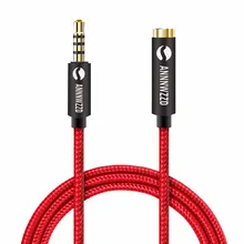 ANNNWZZD Jack 3.5mm Audio Extension Cable Male to Female Aux Cable 1m 2m 3m 5m Headphone Extension Cable for Computer MobilePhon