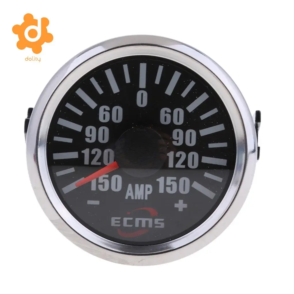 Marine Car Amperemeter with Current Pick-Up Unit 150A 52mm #2