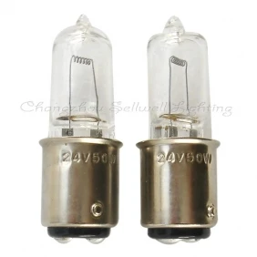 Halogen lamp bulb 24v 50w ba15d A032 10pcs lamp base ba15d two band support d324 good 10pcs sellwell lighting