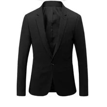 Formal occasions men’s suit jacket a grain of buckle high quality wedding occasions the groom suit black PROM dress jacket