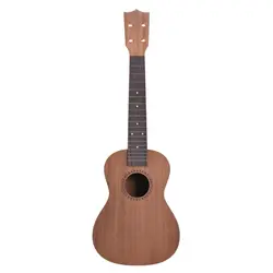 26in Tenor Ukelele Гавайские гитары DIY Kit Sapele Дерево корпус палисандр гриф с колышками Струнный мост гайка