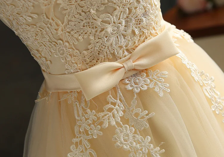 Летнее платье для выпускного, кружевное платье, женское Сетчатое платье с бантом, платье подружки невесты, облегающее вечернее платье, Vestidos, 4 цвета