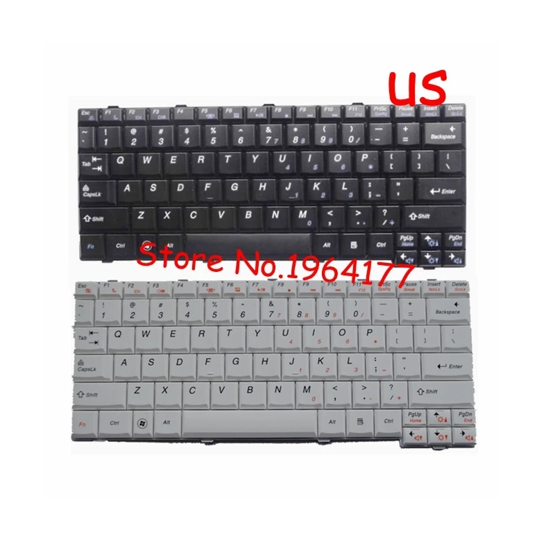 

English US laptop Keyboard for LENOVO S12 N7S K26 K23 N7W notebook replace keyboard black or white color