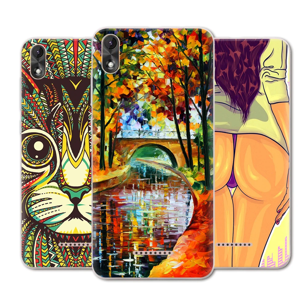 New Arrival Phone Case For Wiko Lenny 4 Plus 5.5-inch Fashion Design Art Painted TPU Soft |