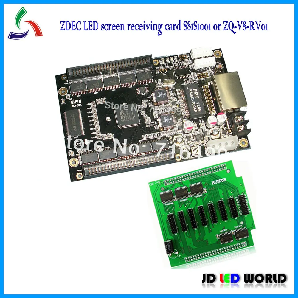 ZQ Full color LED receive card S81S1001 or ZQ-V8-RV01 | Электронные компоненты и принадлежности