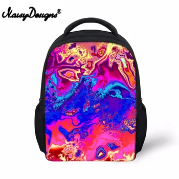 

Noisy Designs Colourful Oil Printing Style School Bags Bagpack boys Vintage 12Inch Toddler Kids SchoolBag Stylish School Set Bag
