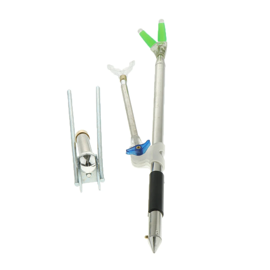 Perfeclansports Store-Spinning Fishing Rod Pole Holder Ground Insert Support Stand Bracket