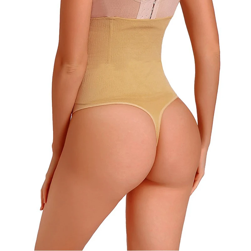 Women Thong Shaper Waist Cincher Girdle Butt Lifter Shapewear Tummy Control Panty