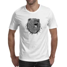 Bear Break Out T Shirt 3D Anime Hip Hop Style T-shirt Rock Design Pop Unisex Tee
