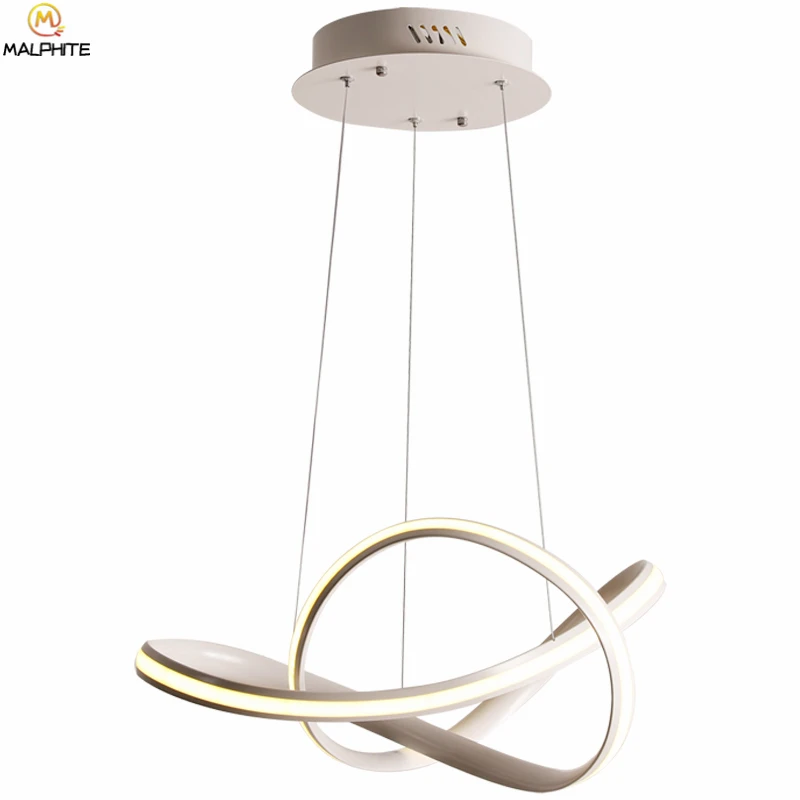 

Nordic Aluminum Pendant Lights Modern Hanging Living Room Bedroom Pendant Lamp Luminaria LED Hanglamp Decor Lighting Luminaire