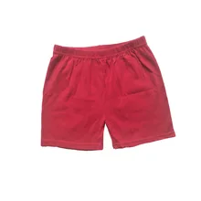 Красная хлопковая детская одежда шорты для маленьких девочек трусики для девочек Детская эксклюзивная одежда