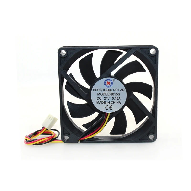 3D printer accessories 8015 cooling fan 80*15 24V ultra quiet 3 line ... - 3D Printer Accessories 8015 Cooling Fan 80 15 24V Ultra Quiet 3 Line Fan