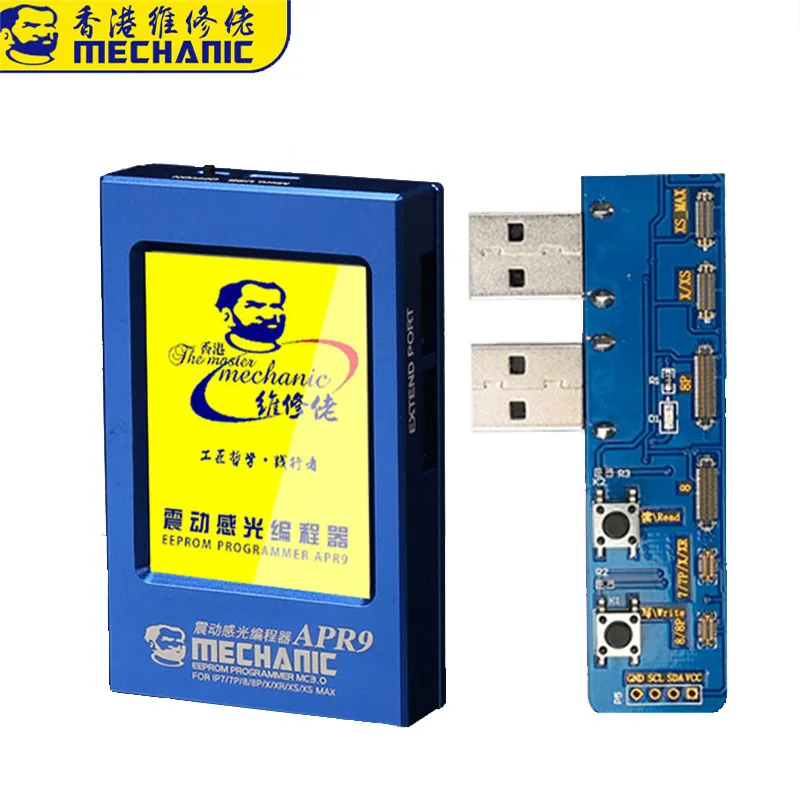 

MECHANIC APR9 LCD Screen Photoreceptor Programmer for iPhone 7 7P 8 8P X XS MAX XR EEPROM/Vibration/Touch/Original Color Repair