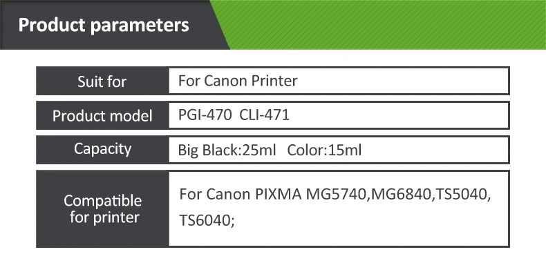 Plavetink для canon 470 471 PGI470 PGI-470 CLI-471 картридж для принтера canon PIXMA MG5740 MG6840 MG6840 MG 5740 TS5040