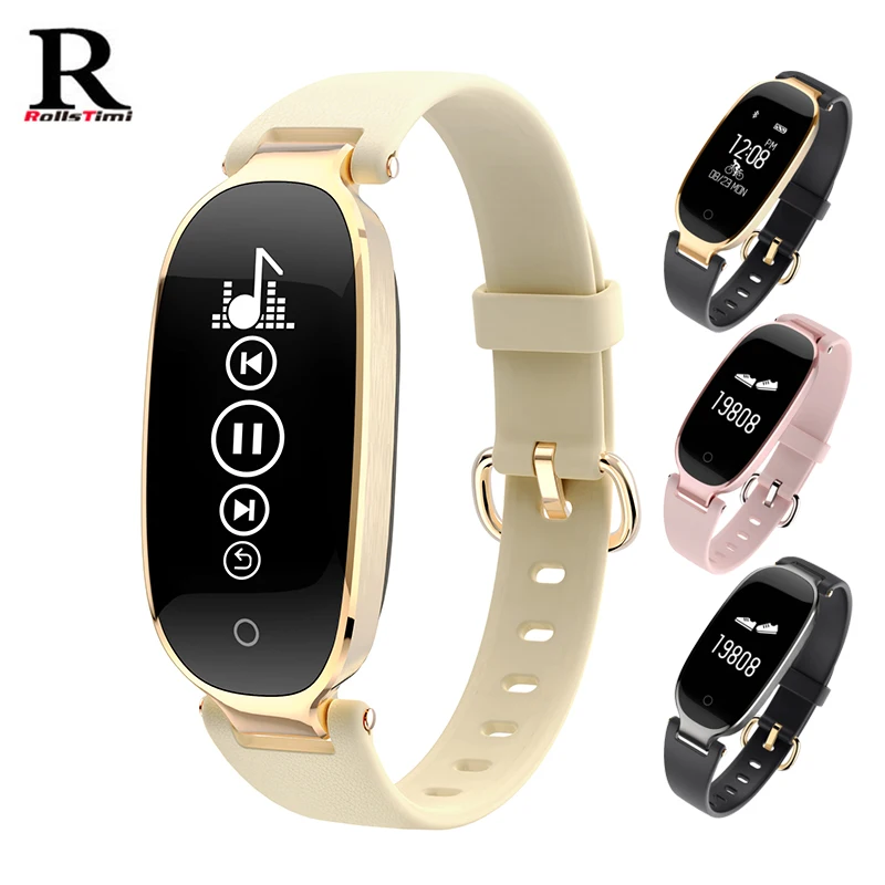 

Smart Watch RollsTimi Heart rate monitor smart Bracelet Fashion Casual sports intelligent watch Bluetooth wrist watch for women