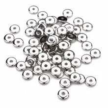 100 шт./лот круглые разделители CCB свободные бусины для ожерелья браслет бусины подвески для DIY аксессуары для изготовления ювелирных изделий