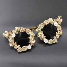 Модные уникальные индивидуальные ручной шипованные солнцезащитные очки