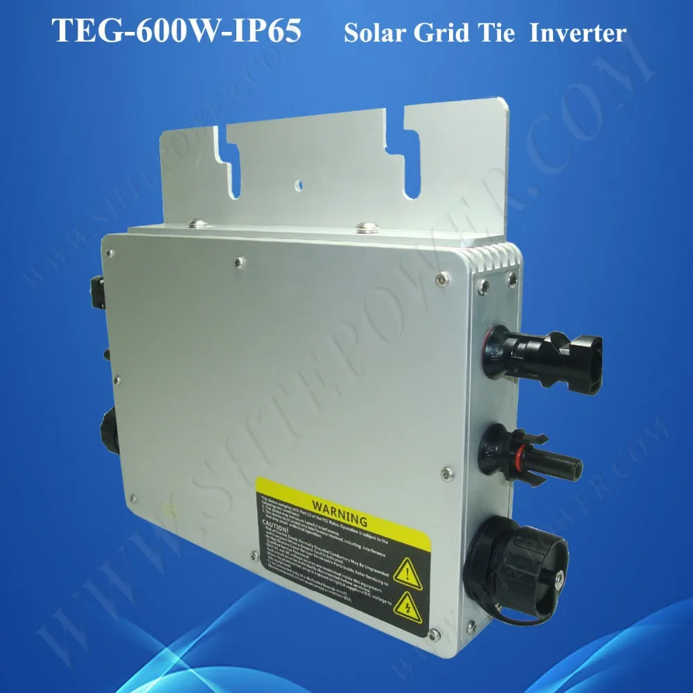

MPPT Function grid connected micro solar inverter 48v to 230v 600w DC 22-50v to AC 80-160V