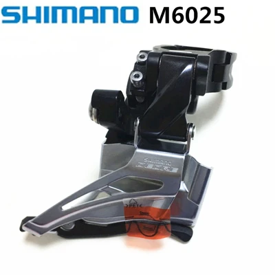 Shimano Deore FD-M6000 M6025 10-скоростной велосипедный передний переключатель 10 20 30s боковой-выдвижной-поворотный велосипедный переключатель