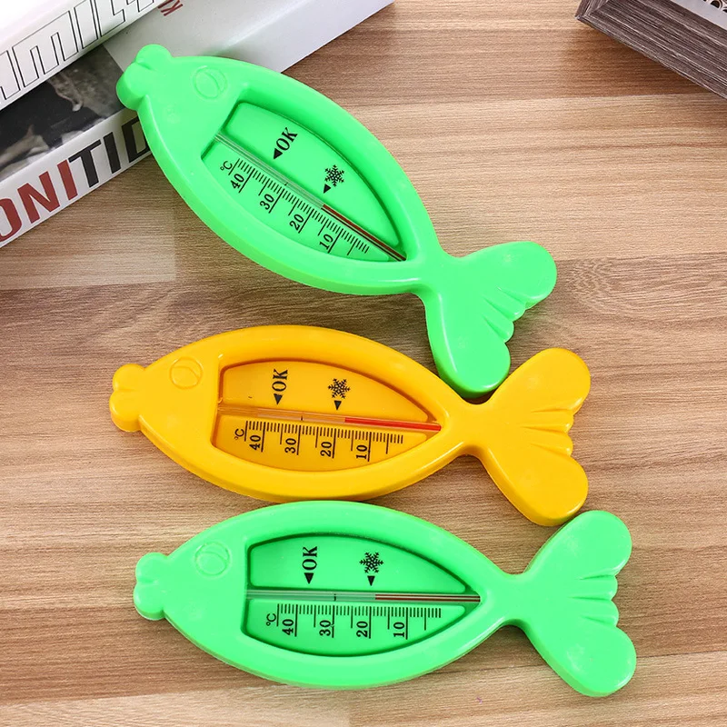 2 Pack Bébé bain thermomètre poisson flottant sécurité température eau