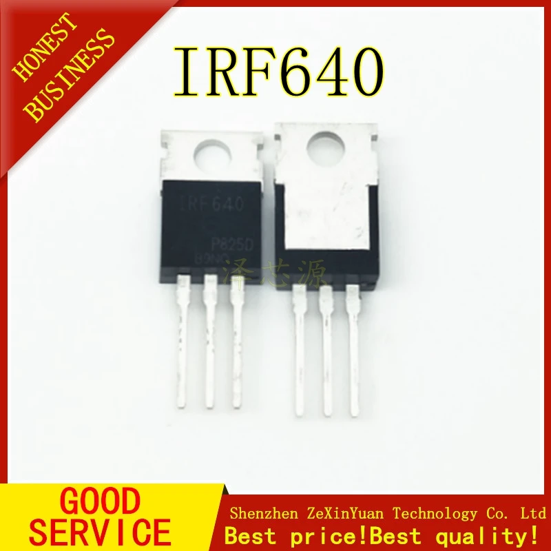 50PCS IRF640NPBF IRF640N TO 220 TO220 IRF640 MOSFET NewBattery