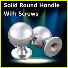 Drawer Knobs Pullers Cabinet-Knob Furniture Cupboard Round-Handle Myhomera Hardware Wardrobe