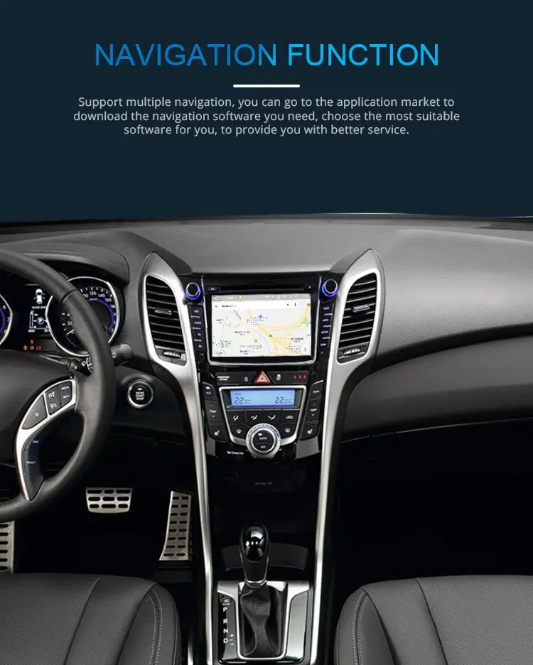 Excellent JDASTON Android 9.0 Car DVD Player For Hyundai I30 Elantra GT 2012-2018 WIFI Multimedia GPS Stereo 2 Din Car Radio tape recorder 3