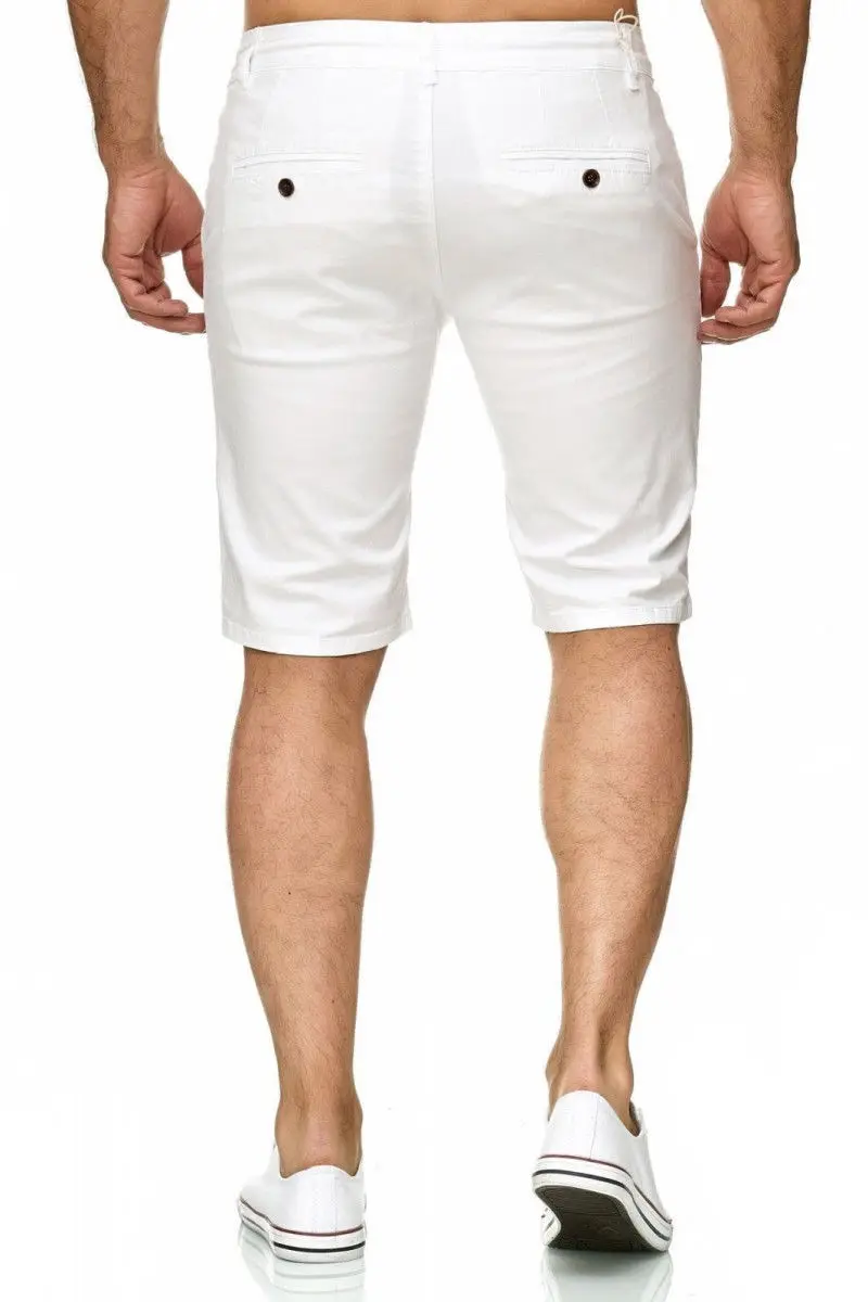 Hot Men Slim Fitness Solid Color Shorts Casual Work Uniform Half Pant Summer Jean Beach Cotton Shorts Baggy Trouser Short Pants Hot Men Slim Fitness Solid Color Shorts Casual Work Uniform Half Pant Summer Jean Beach Cotton Shorts Baggy Trouser Short Pants