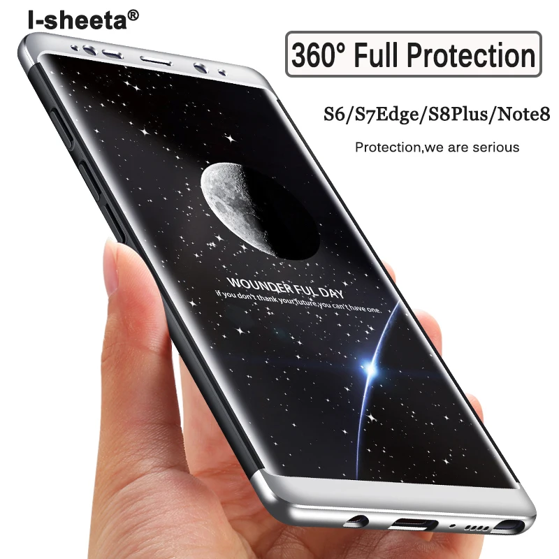 360 полная Защита для samsung Galaxy Note 8 S8 S9 Plus S7 S6 Edge J3 J5 J7 2017 EU A8 2018 тонкий матовый Жесткий