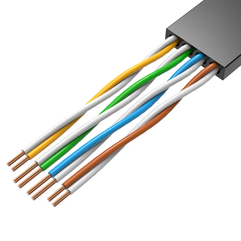 Vention Cat6 Ethernet кабель RJ45 Cat 6 плоский сетевой Lan rj45 патч корд 1 м/5 м/10 м/20 м для ПК