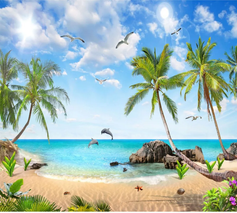 Coconut Tree Mural (4)