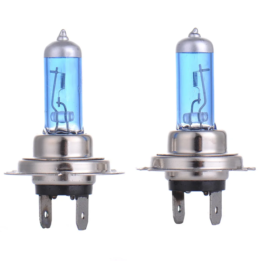 H7 55W 12V Halogen Bulb Super Xenon White Fog Lights High Power Car