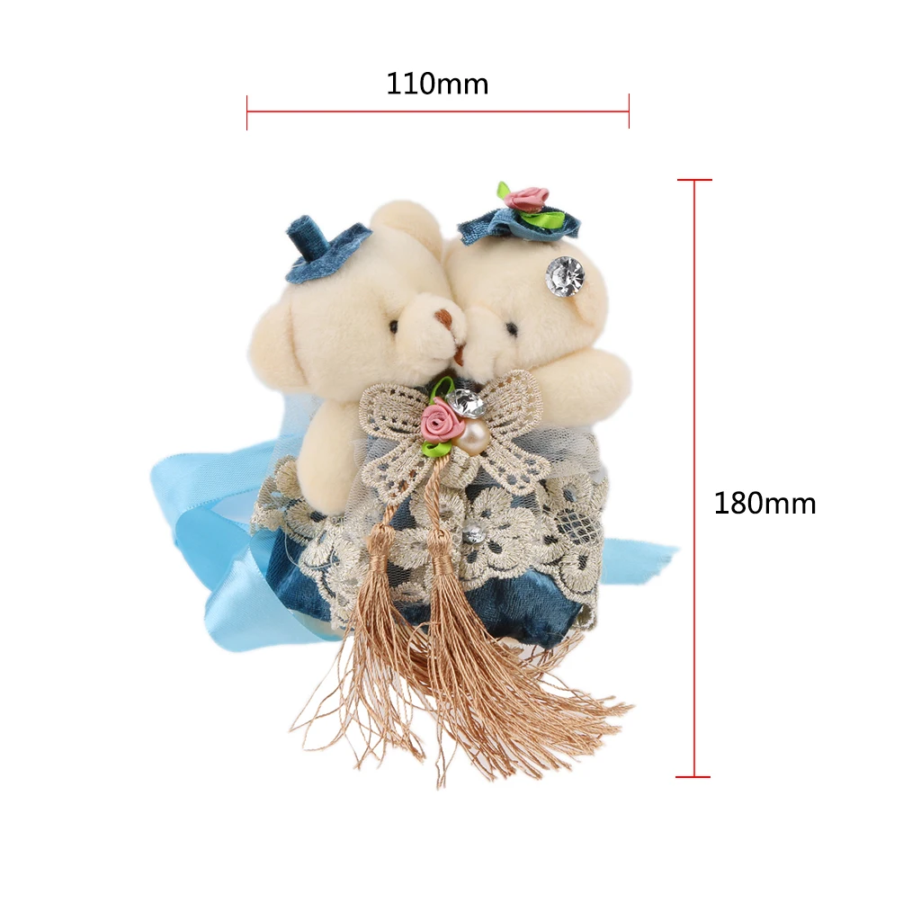 Delicate Little Bear Curtain Tieback For Wedding Room Decoration 5 Colors Hook Fastener Buckle Clamp For Bedroom Curtain 
