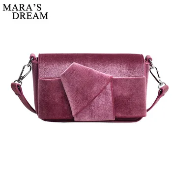 

Mara's Dream 2019 New Arrival Flap PU Handbags Single Fashion Women Solid Color Women's Bags Women Messenger Bags Shoulder Tote