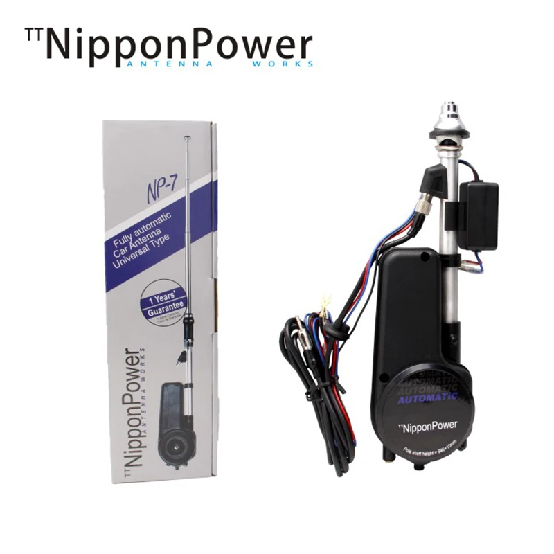 

High Quality Automatic Retractable Antenna Car Aerial Antenna Electric Radio 12V FM/AM Fully Automatic Antenna Works Universal