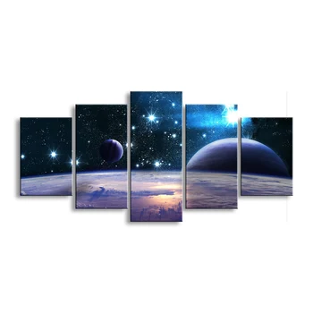 

5 pieces high-definition print Star Wars canvas painting poster and wall art living room picture XY5-024O