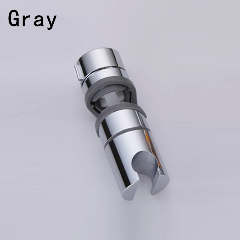 Gray Высокое качество держатель для ручного душа аксессуары для ванной, душа наконечник кронштейна регулируемая 20-25 мм трубы Скоба для разбрызгивателя - Цвет: Gray