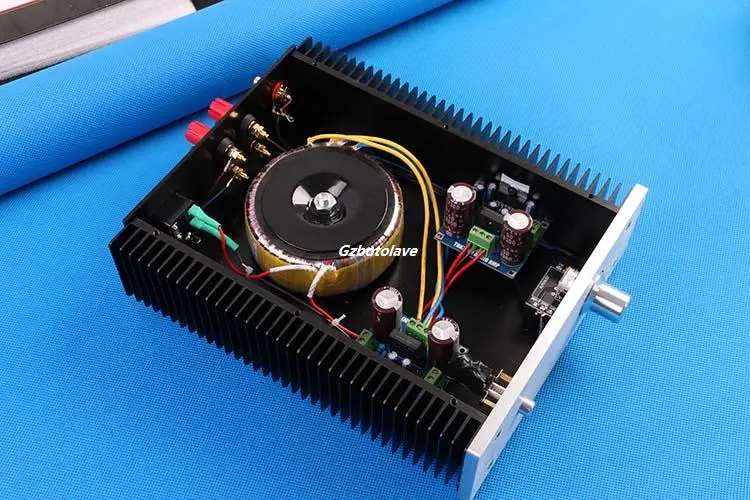 Собранный супер охлаждающий высокомощный усилитель TDA7293 HIFI с хорошим