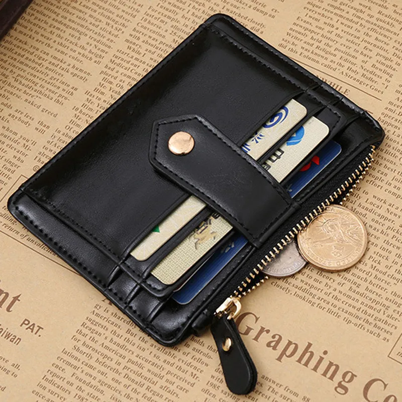 Download Aliexpress.com : Buy Black Red Color Men Women Wallet Money Clip Credit Card Money Holder ...