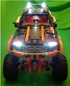 Светодиодный светильник для серии Technic 9398 и 20014 гусеничные транспортные средства