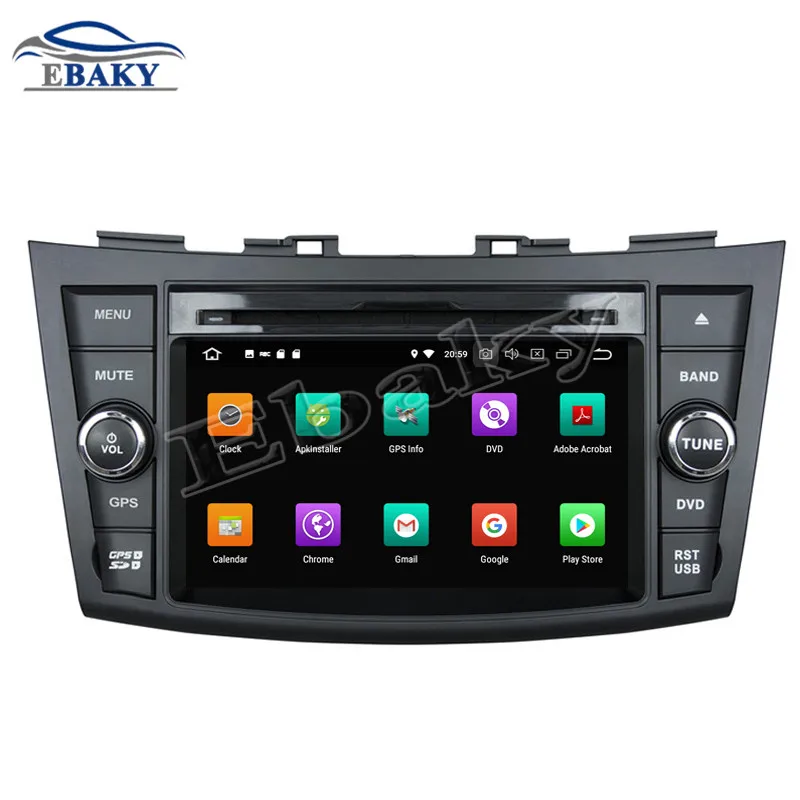 Flash Deal NaviTopia 7inch 4GB RAM 64GB ROM Octa Core Android 9.0 Car DVD Radio For Suzuki SWIFT 2011 2012 with GPS/wifi/Bluetooth 11