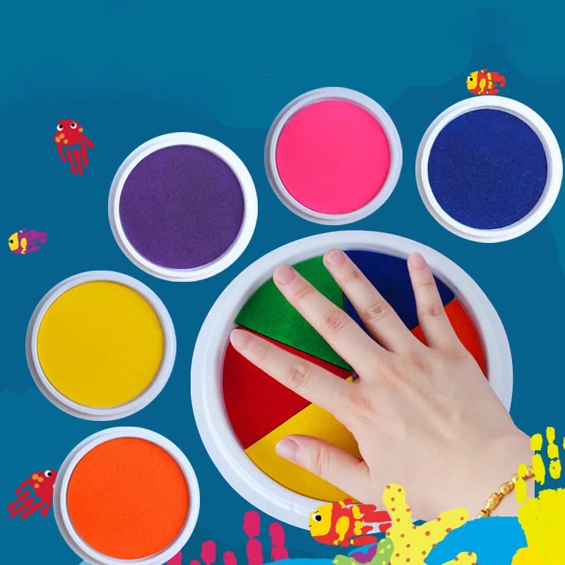 Souvenir Baby Care Non-Toxic baby handprint footprint Imprint hand casting kit Newborn inkless ink pad Infant baby toys Gifts Souvenir Baby Care Non-Toxic baby handprint footprint Imprint hand casting kit Newborn inkless ink pad Infant baby toys Gifts