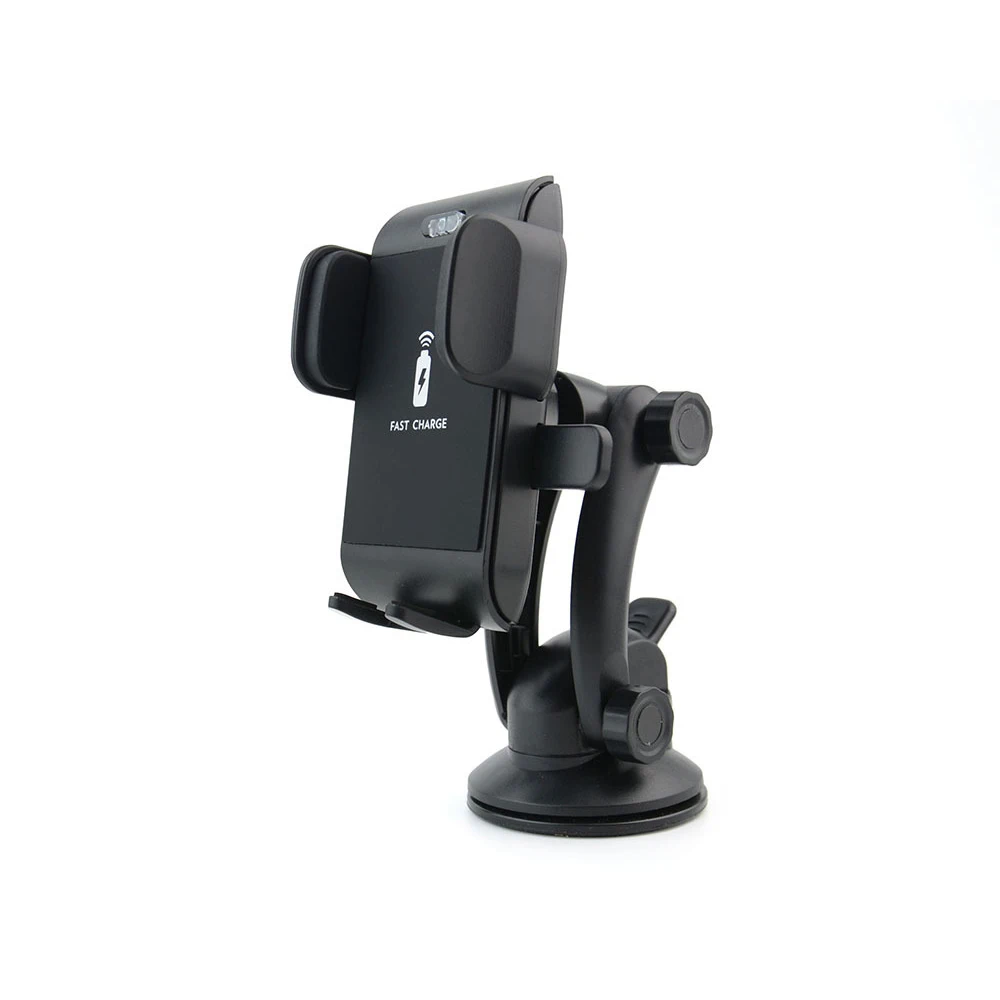 

Automatic Lock QI Fast Charging Car Wireless Charger For Samsung S9 S8 S7 S6 For iphone X XS 8 Plus Sucker Phone Mount Holder