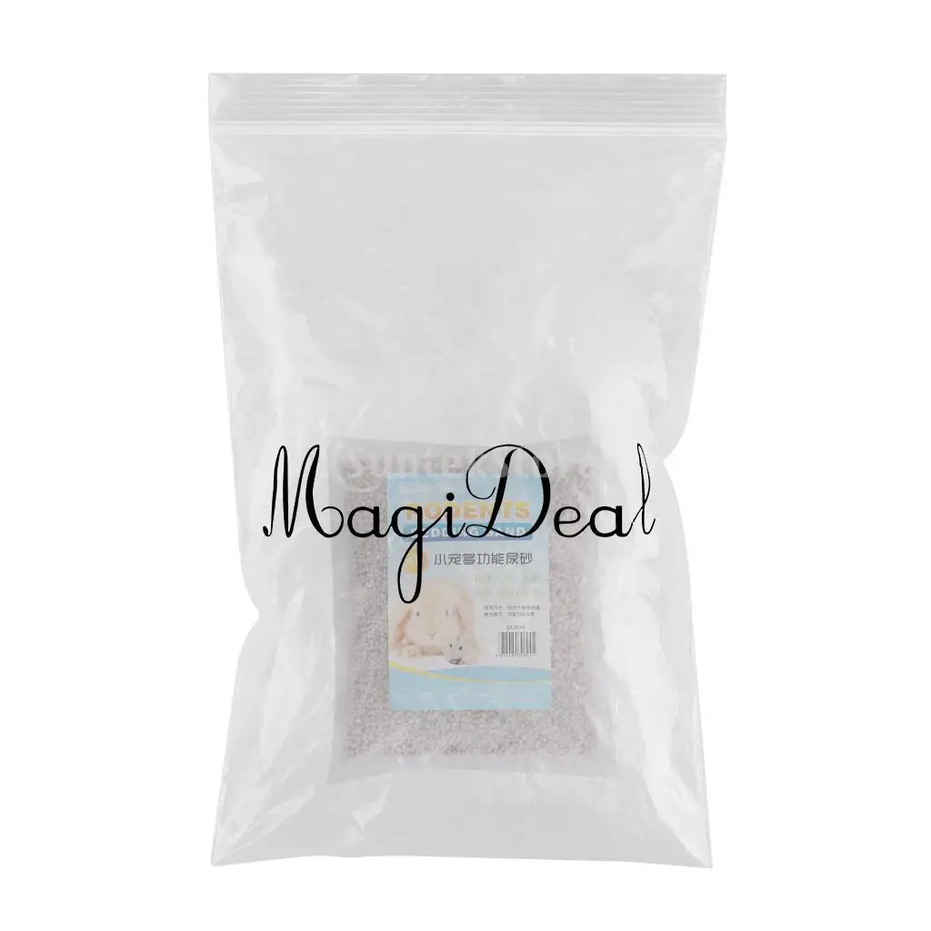 Pet Bath Sand Natural Deodorants Bathing Sand For Chinchilla Hamster 900g Multifunction