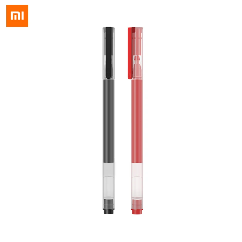 Ручка гелевая Xiaomi Mijia 0 5 мм гладкая сверхпрочная с красными и черными
