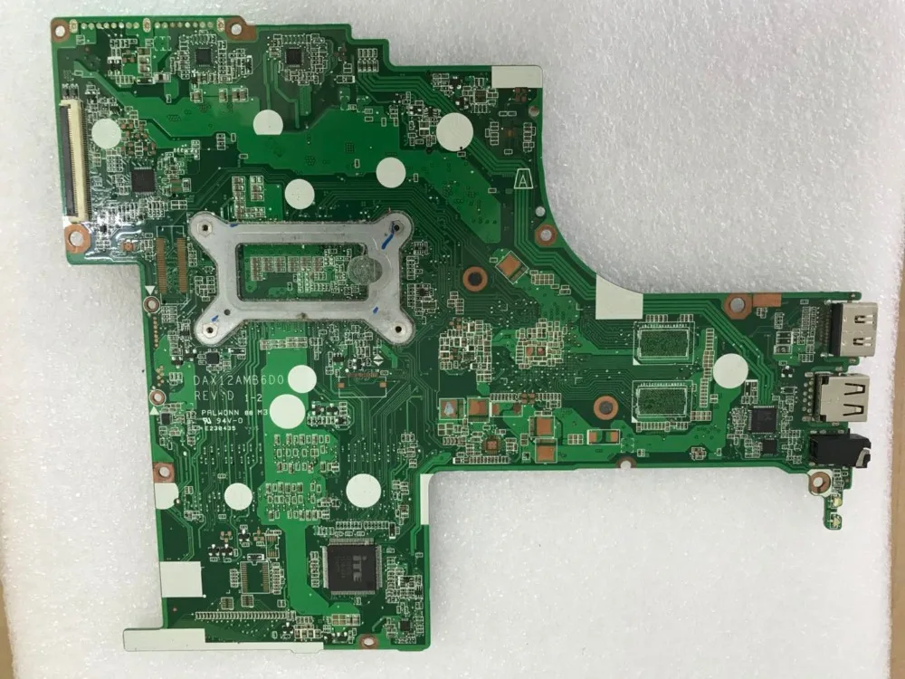 Best  Free shipping 809322-501 809322-601 fit For HP 17-G Laptop motherboard mainboard i3 CPU 100% workin